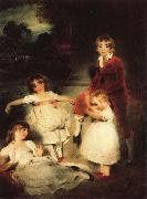 Sir Thomas Lawrence The Children of Ayscoghe Boucherett USA oil painting artist